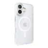 Hoda รุ่น Rough Case Magnet - เคส iPhone 16 - สี Clear Matte