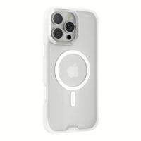 Hoda รุ่น Rough Case Magnet - เคส iPhone 16 Pro Max - สี Clear Matte