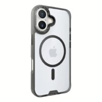 Hoda รุ่น Rough Case Magnet - เคส iPhone 16 Plus - สี Black