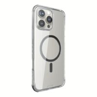 Hoda รุ่น Slim Defender With Magnet - เคส iPhone 16 Pro Max - สี Clear Black