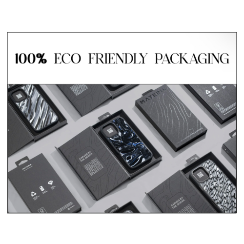 Materik รุ่น Luxury & Personalized Phone Case - เคส iPhone 16 Pro Max -  สี Black Ocean - Image 5