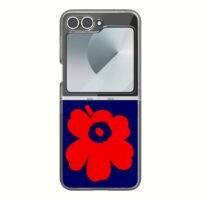 Marimekko รุ่น Case IML - เคส Galaxy Z Flip 6 - สี Blue/Red