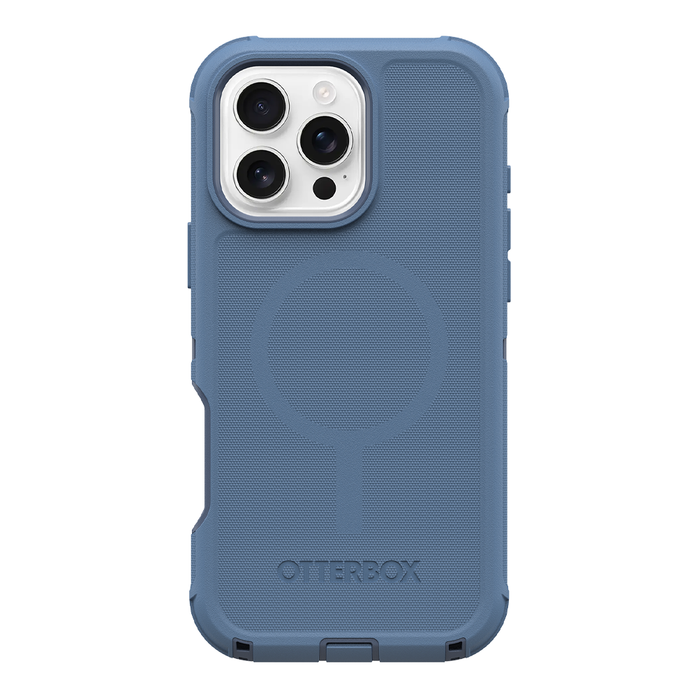 OtterBox รุ่น Defender MagSafe - เคส iPhone 16 Pro Max - สี Baby Blue Jeans