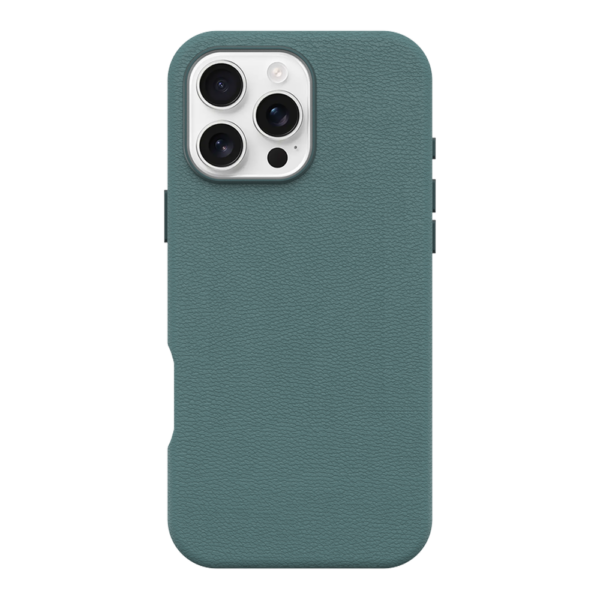 OtterBox รุ่น Symmetry Cactus Leather Magsafe - เคส iPhone 16 Pro Max - สี Juniper Sprig (Green)