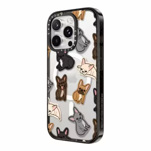 Casetify รุ่น Impact Case With Magsafe/Black - เคส iPhone 16 Pro - สี Excuse My Frenchie - Image 2