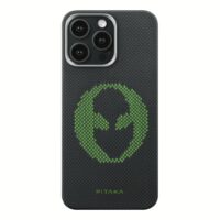 Pitaka รุ่น Aries Tactile Woven Case - เคส iPhone 15 Pro Max - สี Alien