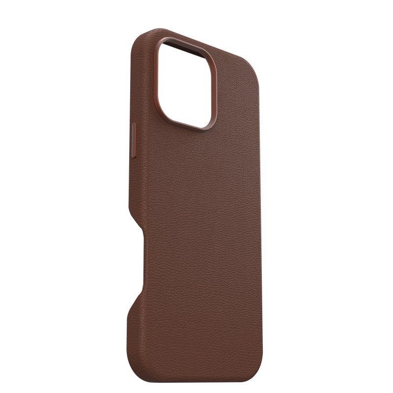 OtterBox รุ่น Symmetry Cactus Leather Magsafe - เคส iPhone 16 Pro Max - สี Rich Adobe (Brown)