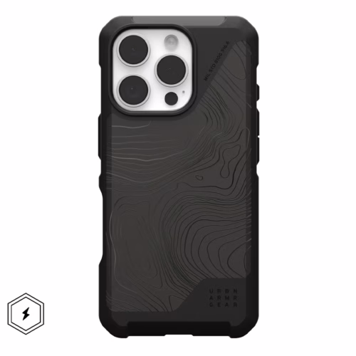 UAG รุ่น Metropolis LT Magsafe - เคส iPhone 16 Pro Max - สี Topography Black