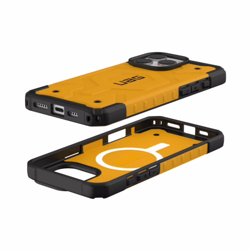 UAG รุ่น Pathfinder Magsafe - เคส iPhone 16 Pro Max - สี Heritage Yellow - Image 12