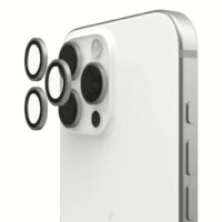 UAG รุ่น Lens Shield - กระจกเลนส์กล้อง iPhone 16 Pro / 16 Pro Max / 15 Pro / 15 Pro Max - สี Titanium