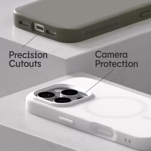 Rhinoshield รุ่น SolidSuit (MagSafe Compatible) - เคส iPhone 16 Pro Max - สี Classic Shell Beige - Image 5