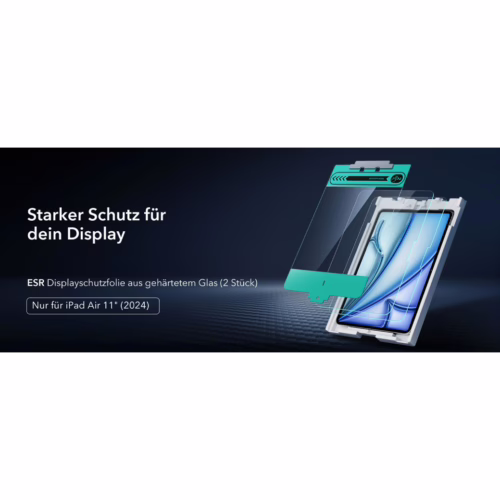 ESR รุ่น Tempered-Glass Screen Protector - ฟิล์มหน้าจอ iPad Air 11" (2025/2024) - Image 12