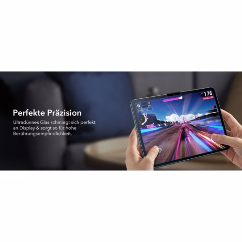 ESR รุ่น Tempered-Glass Screen Protector - ฟิล์มหน้าจอ iPad Air 11" (2025/2024) - Image 7