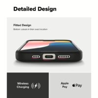 Ringke รุ่น Onyx Design - เคส iPhone 16 Pro - ลาย Camo Black