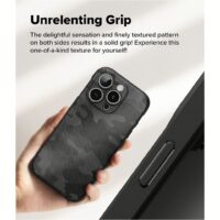 Ringke รุ่น Onyx Design - เคส iPhone 16 Pro - ลาย Camo Black