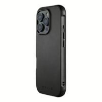 Mujjo รุ่น Shield Case - เคส iPhone 16 Pro - สี Black