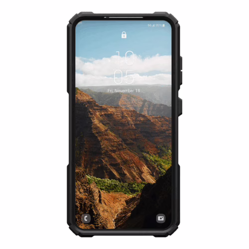 UAG รุ่น Plasma XTE with Magnetic - เคส Galaxy S25 - สี Black/Orange - Image 8