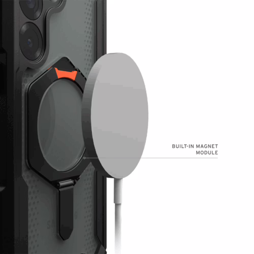 UAG รุ่น Plasma XTE with Magnetic - เคส Galaxy S25 - สี Black/Orange - Image 9