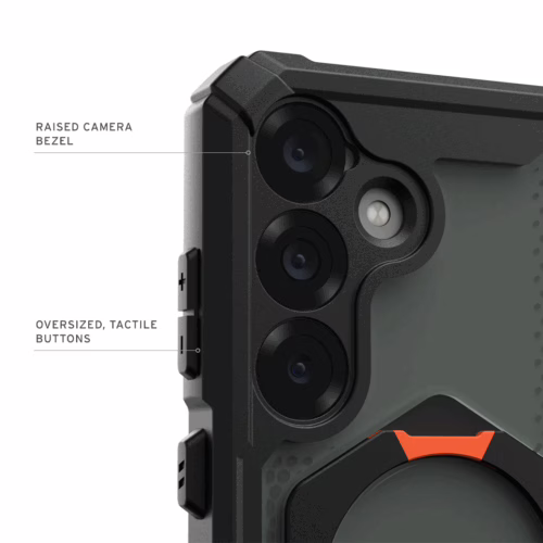 UAG รุ่น Plasma XTE with Magnetic - เคส Galaxy S25 - สี Black/Orange - Image 10