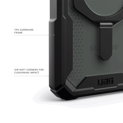 UAG รุ่น Plasma XTE with Magnetic - เคส Galaxy S25 - สี Black/Orange - Image 11