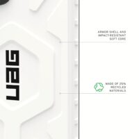 UAG รุ่น Pathfinder with Magnetic - เคส Galaxy S25 Ultra - สี White