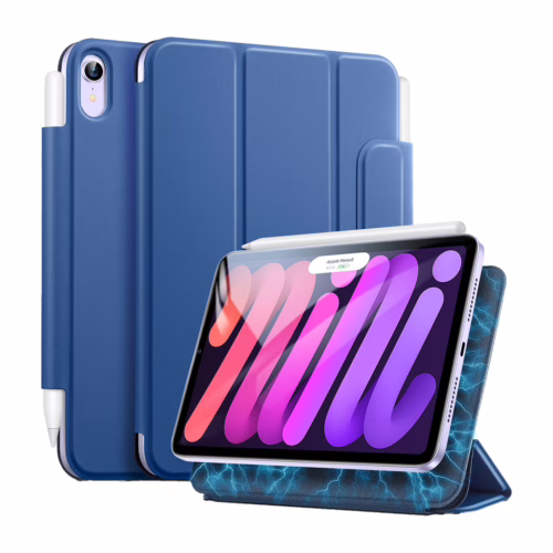 ESR รุ่น Rebound Magnetic - เคส iPad Mini (7th/6th Gen) - สี Navy Blue - Image 10