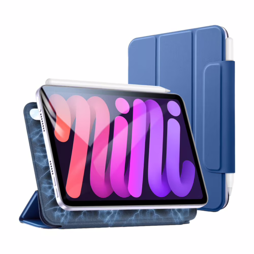 ESR รุ่น Rebound Magnetic - เคส iPad Mini (7th/6th Gen) - สี Navy Blue - Image 11