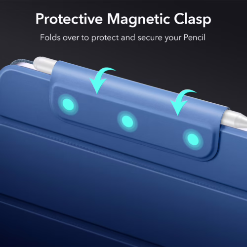 ESR รุ่น Rebound Magnetic - เคส iPad Mini (7th/6th Gen) - สี Navy Blue - Image 7