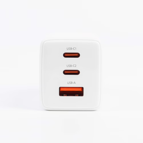 Philips หัวชาร์จ รุ่น PD65W อะแดปเตอร์ 3 พอร์ต ชาร์จไว PD QC 3.0 GaN - สี White - Image 9