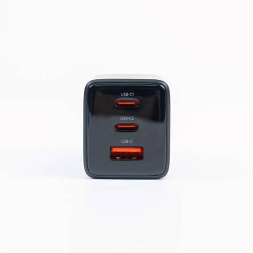 Philips หัวชาร์จ รุ่น PD65W อะแดปเตอร์ 3 พอร์ต ชาร์จไว PD QC 3.0 GaN - สี Black - Image 9