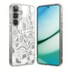 Ringke รุ่น Fusion Design - เคส Galaxy S25 Plus - สี Seoul Map White