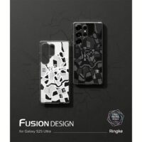 Ringke รุ่น Fusion Design - เคส Galaxy S25 Ultra - สี Seoul Map Black