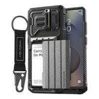 VRS รุ่น Damda Glide Ultimate - เคส Galaxy S25 Ultra - สี Metallic Black
