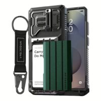 VRS รุ่น Damda Glide Ultimate - เคส Galaxy S25 Ultra - สี Metallic Green