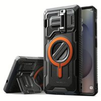VRS รุ่น TerraGuard Ultimate - เคส Galaxy S25 Ultra - สี Metallic Orange / Black