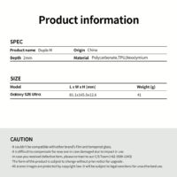 Araree รุ่น Duple M - เคส Galaxy S25 Ultra - สี Clear Matt