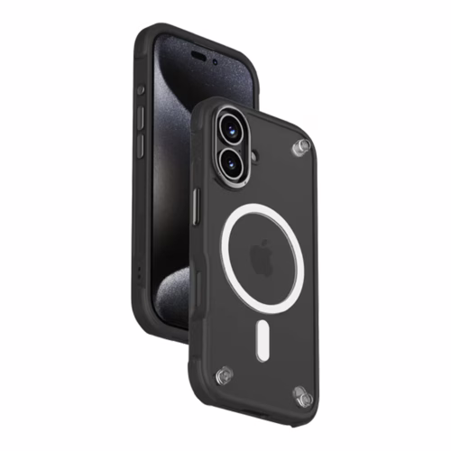 Momax รุ่น CaseForm Air (Magnetic) - เคส iPhone 16 Plus - สี Black