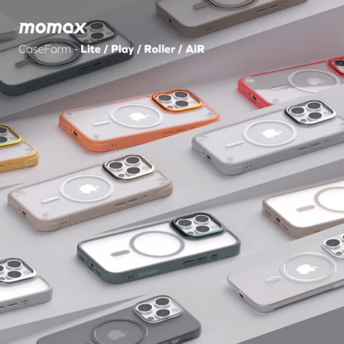 Momax รุ่น CaseForm Air (Magnetic) - เคส iPhone 16 Plus - สี Black - Image 10