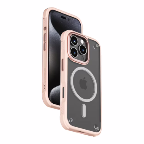 Momax รุ่น CaseForm Air (Magnetic) - เคส iPhone 16 Pro Max - สี Light Pink