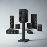 ลำโพง KEF รุ่น Q6 Meta - สี Satin Black
