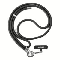 Momax รุ่น Cord Crossbody - สายคล้อง - สี Black