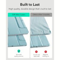 ESR รุ่น Rebound Magnetic Case - เคส iPad Air 11" (2025/2024), iPad Air 10.9" (5th/4th Gen), iPad Pro 11" (1st Gen) - สี Sky Blue