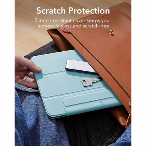 ESR รุ่น Rebound Magnetic Case - เคส iPad Air 11" (2025/2024), iPad Air 10.9" (5th/4th Gen), iPad Pro 11" (1st Gen) - สี Sky Blue - Image 9