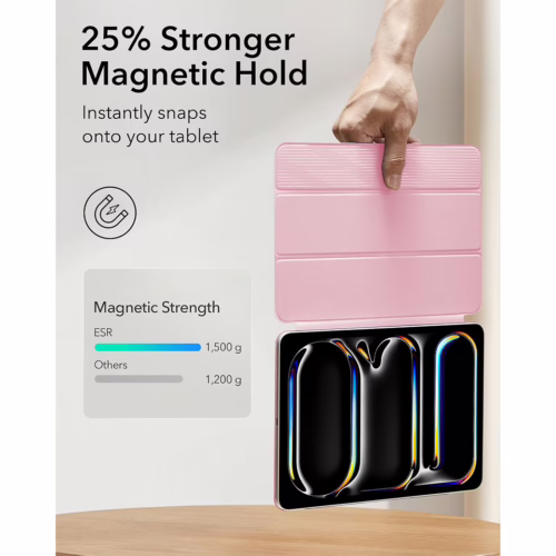 ESR รุ่น Rebound Magnetic Case - เคส iPad Pro 11" (5th/2024) - สี Pink - Image 4