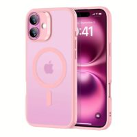 ESR รุ่น Classic Hybrid Case (HaloLock) - เคส iPhone 16 - สี Frosted Pink