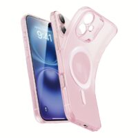 ESR รุ่น Zero Clear Case (HaloLock) - เคส iPhone 16 - สี Frosted Pink