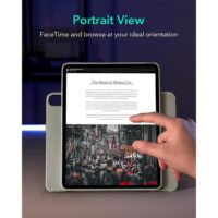 ESR รุ่น Shift Magnetic Case - เคส iPad Air 11" (2025/2024), iPad Air 10.9" (5th/4th Gen), iPad Pro 11" (1st Gen) - สี Titanium