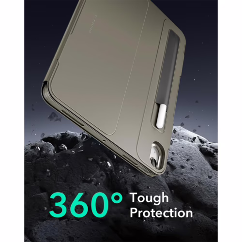 ESR รุ่น Shift Magnetic Case - เคส iPad Air 11" (2025/2024), iPad Air 10.9" (5th/4th Gen), iPad Pro 11" (1st Gen) - สี Titanium - Image 9
