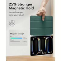 ESR รุ่น Rebound Magnetic Case - เคส iPad Pro 13" (7th/2024) - สี Forest Green