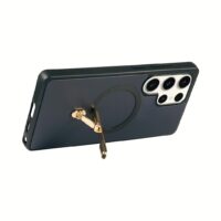Custype รุ่น Magnetic Wireless Charging Phone Case With Single Pole Stand - เคส Galaxy S25 Ultra - สี Blue